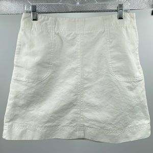 Ralph Lauren black label white skirt Size 10